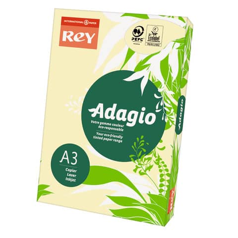 Carta colorata A3 Sylvamo Rey Adagio 160 g/m² giallo canarino 03 -