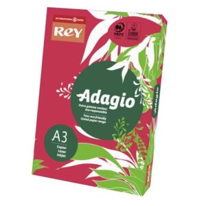 Carta colorata A3 Sylvamo Rey Adagio 160 g/m² rosso intenso 22 -