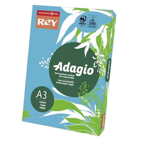 Carta colorata A3 Sylvamo Rey Adagio 160 g/m² blu -