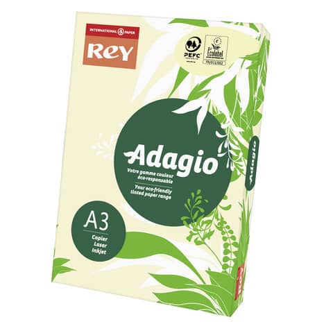 A3 Sylvamo Rey Adagio Colour Paper 160 gsm ivory 93 -
