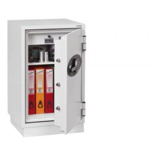 Cassaforte ignifuga Phoenix bianco - Ral 9003 serratura elettronica R3. 84 lt.