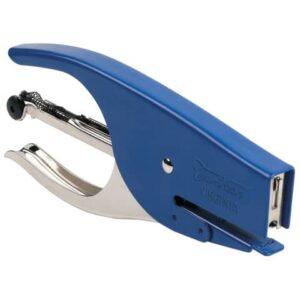 EC - Turikan VIRGINIA 6 mm pitch blue manual rapier stapler with closed stitch
