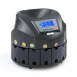 Conta dividi monete Holenburg CM 20 LCD nero 8 cassetti