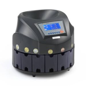 Conta dividi monete Holenburg CM 20 LCD nero 8 cassetti