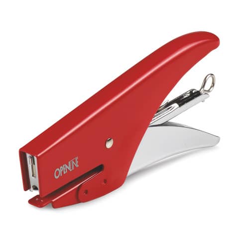 OPENLINE manual plier stapler pitch 6 max 18 ff red
