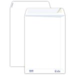 Buste a sacco bianche autoad. removibili Pigna Envelopes Competitor strip 80 g/m²