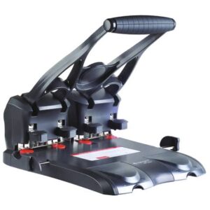 Perforatore a 4 fori Kangaro HDP-4160NEW nero fino a 150 fogli - foro 6 mm