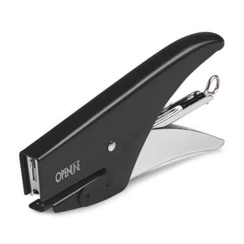Cucitrice manuale a pinza OPENLINE passo 6 max 18 ff nero