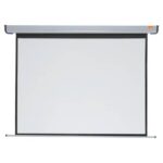Nobo electric screen white 144x108 cm