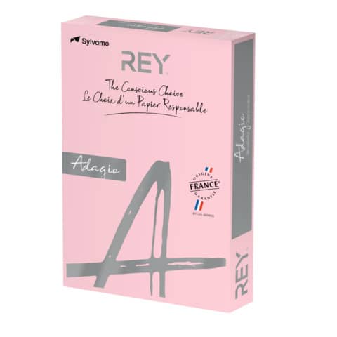 Carta colorata A4 Sylvamo Rey Adagio 160 g/m² rosa 07 -