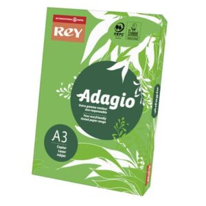 Carta colorata A3 Sylvamo Rey Adagio 160 g/m² verde intenso 52 -