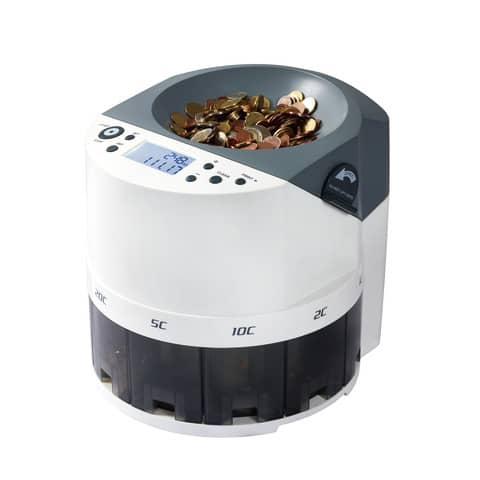 Holenburg CM318 white 8-drawer coin counter divider