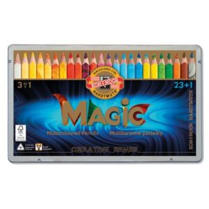 Astuccio matite multicolore KOH-I-NOOR legno di cedro 23 colori
