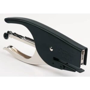 EC - Turikan VIRGINIA 6 mm pitch black manual plier stapler closed stitch