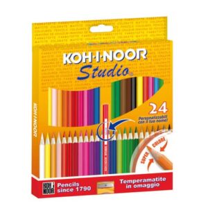Astuccio matite colorate KOH-I-NOOR Legno