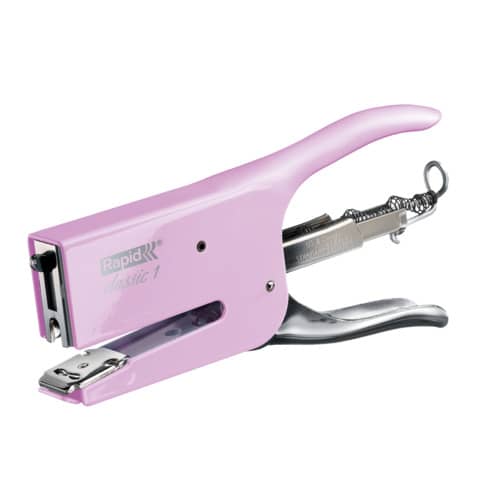 Cucitrice a pinza Rapid K1 Classic 50 fogli strawberry cream