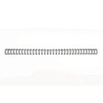 Spirali metalliche a 34 anelli GBC WireBind 14 mm A4 nero