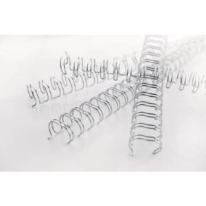 Spirali metalliche a 34 anelli GBC Wirebind 6 mm a4 nero