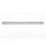 Spirali metalliche a 34 anelli GBC Wirebind 8 mm a4 nero