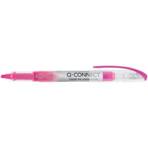 Q-Connect pen highlighter 1-4 mm pink