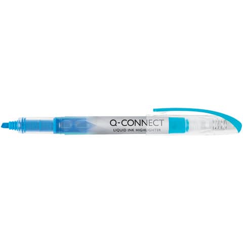 Q-Connect pen highlighter 1-4 mm blue