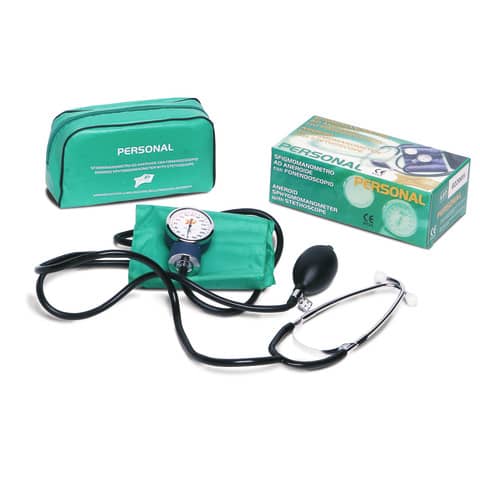 Sfigmomanometro aneroide PVS Personal verde