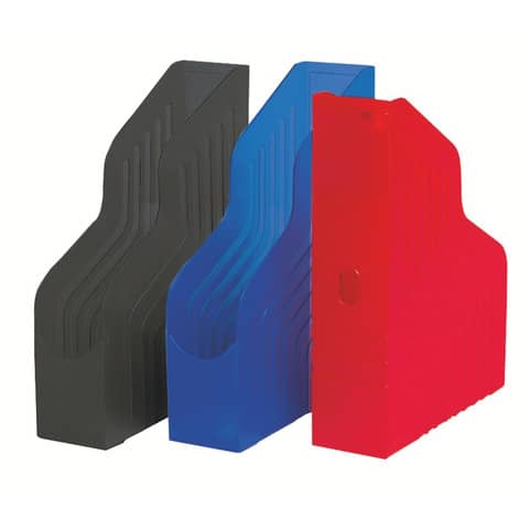 Portariviste King Mec Magazine Rack - Standard  dorso 7,2 cm nero