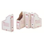 Portariviste King Mec bianco 9,3x35x26 cm -