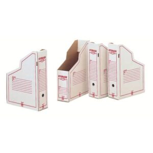 Portariviste King Mec bianco 9,3x35x26 cm -