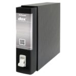 Registratore a leva DOX2 Protocollo 28,5x35 cm - dorso 8 cm nero