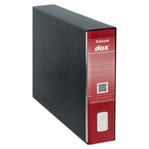 Registratore a leva DOX10 formato A3 42x30 cm - dorso 8 cm rosso