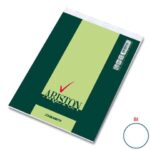 Blocco con punto metallico Blasetti A5 Ariston 70 ff fogli bianchi A5 - 15x21