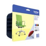 Brother LC-229+LC-225 inkjet cartridges n+c+m+g