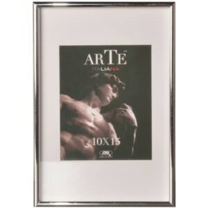 Cornice Methodo Hooker Crilex da parete A3 argento