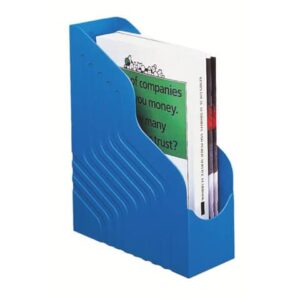 King Mec Magazine Rack Jumbo - back 10 cm blue