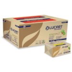 Lucart EcoNatural "Z" folded towels 23x23.5 cm havana
