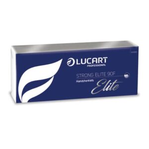Fazzoletti di carta Lucart Strong 90 Elite F 4 veli - conf. 10 pacchetti da 9