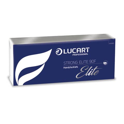 Paper handkerchiefs Lucart Strong 90 Elite F 4 ply - 10 packets of 9