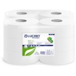Lucart Eco Toilet Paper 200 m mini jumbo 2-ply