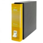 Lever-archival recorder DOX 1 Commercial 28,5x31,5 cm - spine 8 cm yellow