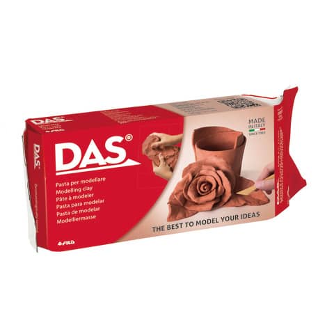 DAS modelling dough 1 kg loaf terracotta