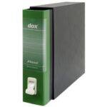 Lever-archival recorder DOX1 Commercial 28,5x31,5 cm - spine 8 cm green
