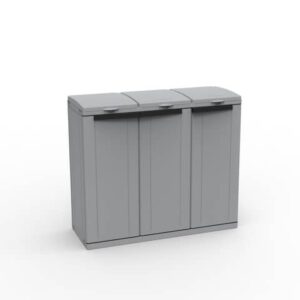 Armadietto a tre ante raccolta rifiuti TERRY EcoLine 3 - compatibile