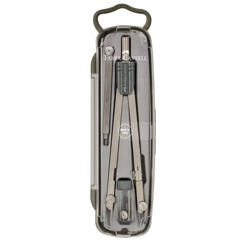 Faber-Castell Start compasses fixed extension nickel-plated brass