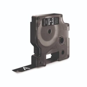 Nastro per etichettatrici Dymo D1 12 mm x 7 m bianco/nero