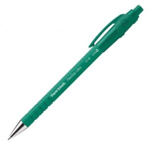 Penna a sfera a scatto Paper Mate Flexgrip Ultra M 1,0 mm verde