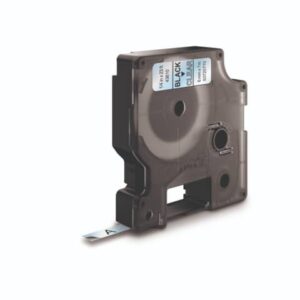 Nastro per etichettatrici Dymo D1 6 mm x 7 m nero/trasparente