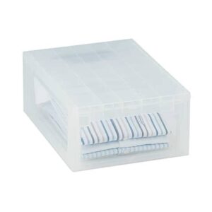 Cassetto multiuso TERRY Light M 12 lt. trasparente - 39x29,6x16 cm