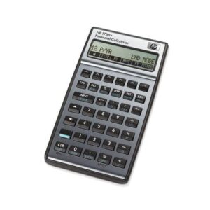 HP 17bII+ Professional Calculator with over 250 functions - grey