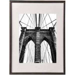 Cornice Methodo Hooker Crilex da parete A4 nero